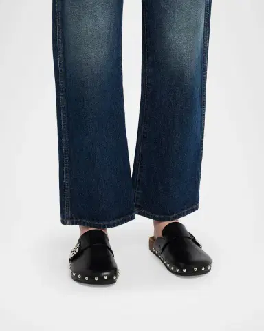 Tory Burch Mellow Leather Buckle Slide Mules | Thumbnail 2 Tory Burch Mellow Leather Buckle Slide Mules | Thumbnail 2