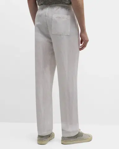 Onia Men 's Air Linen Pull-On Pants | Thumbnail 3 Onia Men 's Air Linen Pull-On Pants | Thumbnail 3