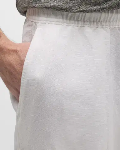 Onia Men 's Air Linen Pull-On Pants | Thumbnail 7 Onia Men 's Air Linen Pull-On Pants | Thumbnail 7