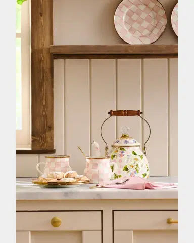 MacKenzie-Childs Rosy Check Enamel Mug | Thumbnail 8 MacKenzie-Childs Rosy Check Enamel Mug | Thumbnail 8