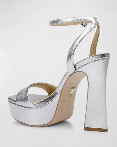 Badgley Mischka Caia Crystal Heart Platform Sandals | Thumbnail 3 Badgley Mischka Caia Crystal Heart Platform Sandals | Thumbnail 3