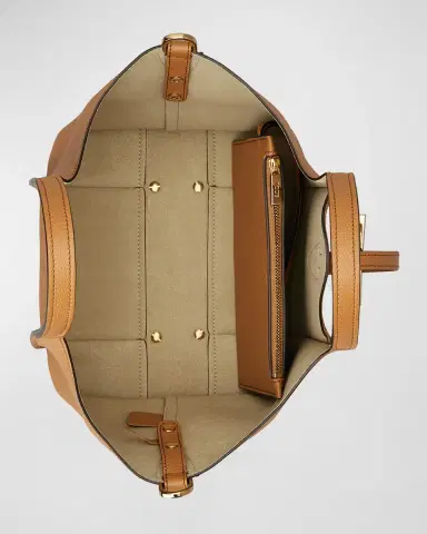 Tod's Mini Leather T Timeless Tote Shopping Bag | Thumbnail 3 Tod's Mini Leather T Timeless Tote Shopping Bag | Thumbnail 3