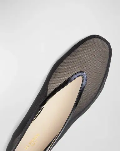 Le Monde Béryl Luna Mesh Ballerina Flats | Thumbnail 2 Le Monde Béryl Luna Mesh Ballerina Flats | Thumbnail 2