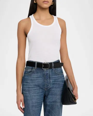 MAJESTIC FILATURES Lyocell Cotton Baby Ribbed Tank | Thumbnail 4 MAJESTIC FILATURES Lyocell Cotton Baby Ribbed Tank | Thumbnail 4
