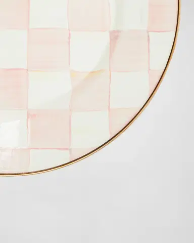 MacKenzie-Childs Rosy Check Enamel Dinner Plate | Thumbnail 2 MacKenzie-Childs Rosy Check Enamel Dinner Plate | Thumbnail 2