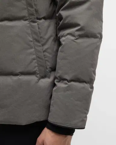 Canada Goose Men 's Coated Wyndham Black Label Parka | Thumbnail 5 Canada Goose Men 's Coated Wyndham Black Label Parka | Thumbnail 5