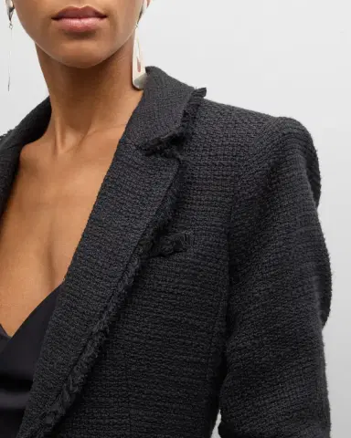 Cinq à Sept Khloe Boucle Blazer | Thumbnail 5 Cinq à Sept Khloe Boucle Blazer | Thumbnail 5