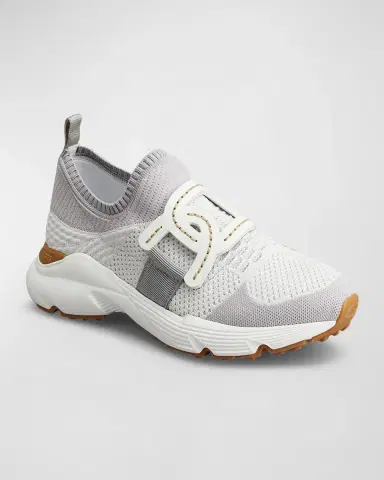 Tod 's Stretch Knit Runner Sneakers | Thumbnail 2 Tod 's Stretch Knit Runner Sneakers | Thumbnail 2