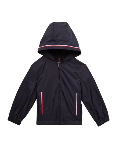 Moncler Boy 's Granduc Tricolor Trim Jacket | Thumbnail 1 Moncler Boy 's Granduc Tricolor Trim Jacket | Thumbnail 1