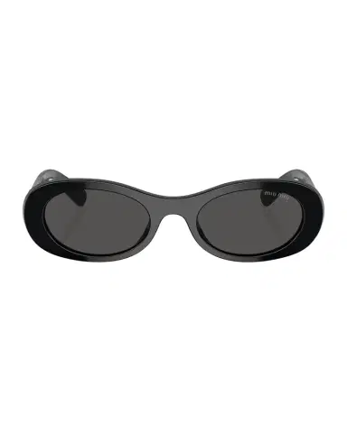 Miu Miu Logo Acetate Oval Sunglasses | Thumbnail 1 Miu Miu Logo Acetate Oval Sunglasses | Thumbnail 1