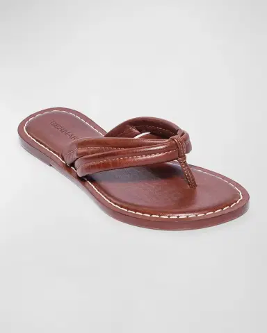 Bernardo Miami Leather Slide Sandals | Thumbnail 2 Bernardo Miami Leather Slide Sandals | Thumbnail 2
