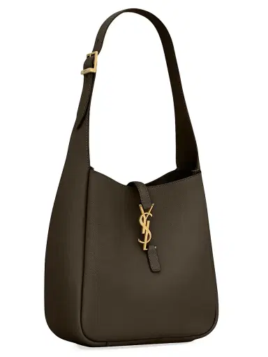 Saint Laurent Women's Le 5 à 7 Supple Shoulder Bag in Grained Leather - Light Musk | Thumbnail 3 Saint Laurent Women's Le 5 à 7 Supple Shoulder Bag in Grained Leather - Light Musk | Thumbnail 3