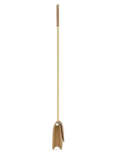 Saint Laurent Women's Cassandre Envelope Chain Wallet in Lambskin | Thumbnail 6 Saint Laurent Women's Cassandre Envelope Chain Wallet in Lambskin | Thumbnail 6