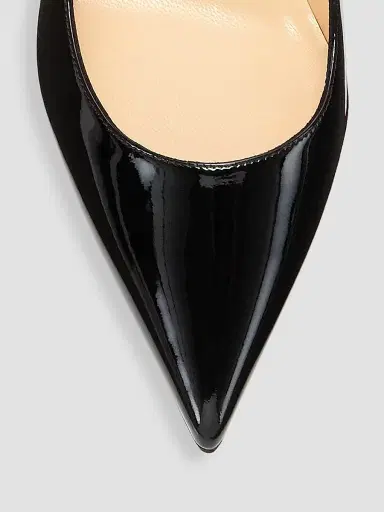 Christian Louboutin Women's Kate 85MM Patent Leather Pumps - Black - Size 7.5 | Thumbnail 3 Christian Louboutin Women's Kate 85MM Patent Leather Pumps - Black - Size 7.5 | Thumbnail 3
