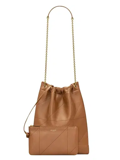 Saint Laurent Women's Jamie 4.3 Pochon in Lambskin Shoulder Bags - Brown | Thumbnail 3 Saint Laurent Women's Jamie 4.3 Pochon in Lambskin Shoulder Bags - Brown | Thumbnail 3