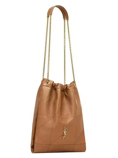 Saint Laurent Women's Jamie 4.3 Pochon in Lambskin Shoulder Bags - Brown | Thumbnail 4 Saint Laurent Women's Jamie 4.3 Pochon in Lambskin Shoulder Bags - Brown | Thumbnail 4