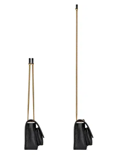 Saint Laurent Women's Niki Mini Bag in Vintage Leather - Black | Thumbnail 4 Saint Laurent Women's Niki Mini Bag in Vintage Leather - Black | Thumbnail 4