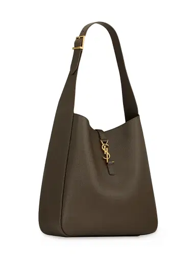 Saint Laurent Women's Le 5 à 7 Supple Shoulder Bag in Smooth Leather - Light Musk | Thumbnail 3 Saint Laurent Women's Le 5 à 7 Supple Shoulder Bag in Smooth Leather - Light Musk | Thumbnail 3