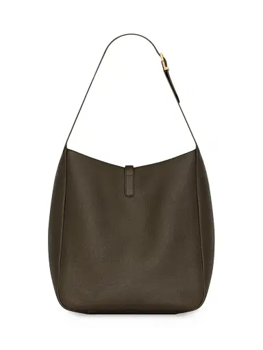 Saint Laurent Women's Le 5 à 7 Supple Shoulder Bag in Smooth Leather - Light Musk | Thumbnail 5 Saint Laurent Women's Le 5 à 7 Supple Shoulder Bag in Smooth Leather - Light Musk | Thumbnail 5