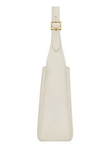 Saint Laurent Women's Le 5 à 7 Supple Shoulder Bag in Grained Leather - Blanc Vintage | Thumbnail 3 Saint Laurent Women's Le 5 à 7 Supple Shoulder Bag in Grained Leather - Blanc Vintage | Thumbnail 3