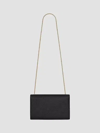 Saint Laurent Women's Kate in Grain De Poudre Embossed Leather - Black | Thumbnail 6 Saint Laurent Women's Kate in Grain De Poudre Embossed Leather - Black | Thumbnail 6