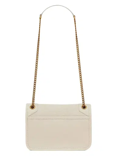 Saint Laurent Women's Niki Mini Bag in Grained Lambskin - Blanc Vintage | Thumbnail 5 Saint Laurent Women's Niki Mini Bag in Grained Lambskin - Blanc Vintage | Thumbnail 5