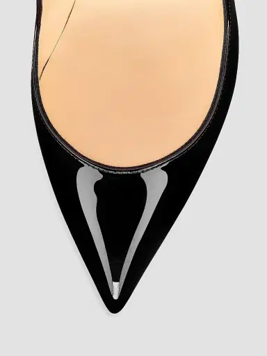 Christian Louboutin Women's Hot Chick 100MM Leather Pumps - Black - Size 13 | Thumbnail 6 Christian Louboutin Women's Hot Chick 100MM Leather Pumps - Black - Size 13 | Thumbnail 6