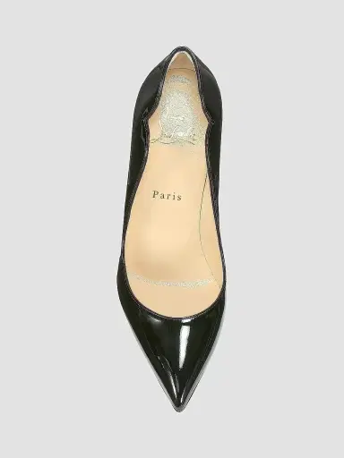Christian Louboutin Women's Hot Chick 100MM Leather Pumps - Black - Size 13 | Thumbnail 7 Christian Louboutin Women's Hot Chick 100MM Leather Pumps - Black - Size 13 | Thumbnail 7
