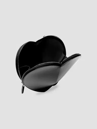 ALAIA Women's Le Coeur Leather Convertible Shoulder Bag - Noir | Thumbnail 2 ALAIA Women's Le Coeur Leather Convertible Shoulder Bag - Noir | Thumbnail 2