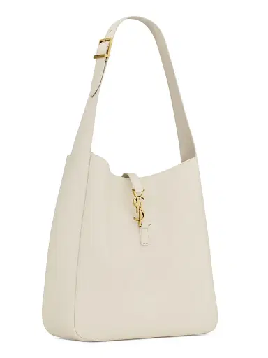 Saint Laurent Women's Le 5 à 7 Supple Shoulder Bag in Smooth Leather - Blanc Vintage | Thumbnail 3 Saint Laurent Women's Le 5 à 7 Supple Shoulder Bag in Smooth Leather - Blanc Vintage | Thumbnail 3