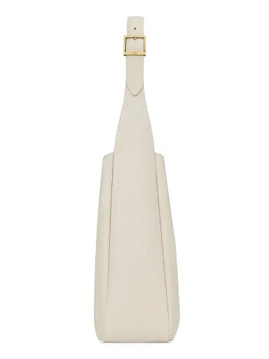 Saint Laurent Women's Le 5 à 7 Supple Shoulder Bag in Smooth Leather - Blanc Vintage | Thumbnail 4 Saint Laurent Women's Le 5 à 7 Supple Shoulder Bag in Smooth Leather - Blanc Vintage | Thumbnail 4