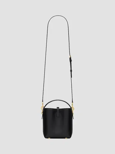 Saint Laurent Women's Le 37 Mini Bag in Shiny Leather - Black | Thumbnail 3 Saint Laurent Women's Le 37 Mini Bag in Shiny Leather - Black | Thumbnail 3