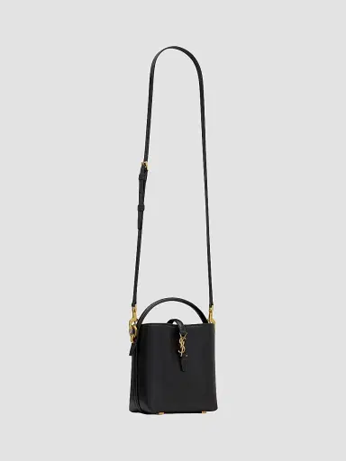 Saint Laurent Women's Le 37 Mini Bag in Shiny Leather - Black | Thumbnail 5 Saint Laurent Women's Le 37 Mini Bag in Shiny Leather - Black | Thumbnail 5