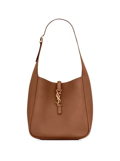 Saint Laurent Women's Le 5 à 7 Supple Shoulder Bag in Grained Leather - Fox | Thumbnail 1 Saint Laurent Women's Le 5 à 7 Supple Shoulder Bag in Grained Leather - Fox | Thumbnail 1