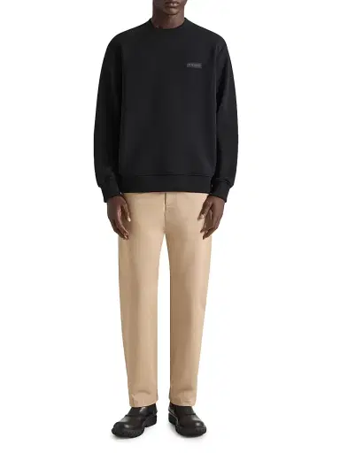 Givenchy Men's Fitted Chino Trousers in Cotton - Beige | Thumbnail 2 Givenchy Men's Fitted Chino Trousers in Cotton - Beige | Thumbnail 2