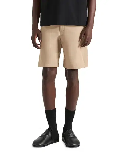 Givenchy Men's Chino Bermuda Shorts in Cotton - Beige | Thumbnail 4 Givenchy Men's Chino Bermuda Shorts in Cotton - Beige | Thumbnail 4