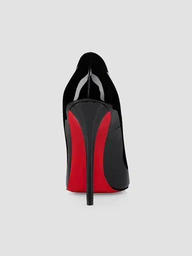 Christian Louboutin Women's Miss Z 120MM Patent Leather Pumps - Black - Size 11.5 | Thumbnail 3 Christian Louboutin Women's Miss Z 120MM Patent Leather Pumps - Black - Size 11.5 | Thumbnail 3