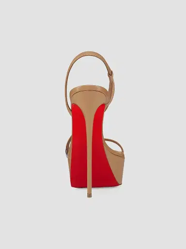 Christian Louboutin Women's Rosalie Alta 150MM Leather Sandals - Blush - Size 9 | Thumbnail 3 Christian Louboutin Women's Rosalie Alta 150MM Leather Sandals - Blush - Size 9 | Thumbnail 3