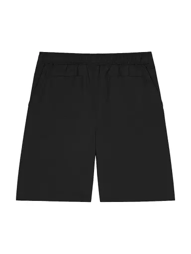 Givenchy Men's Bermuda Shorts with Paris Jacquard - Black | Thumbnail 2 Givenchy Men's Bermuda Shorts with Paris Jacquard - Black | Thumbnail 2
