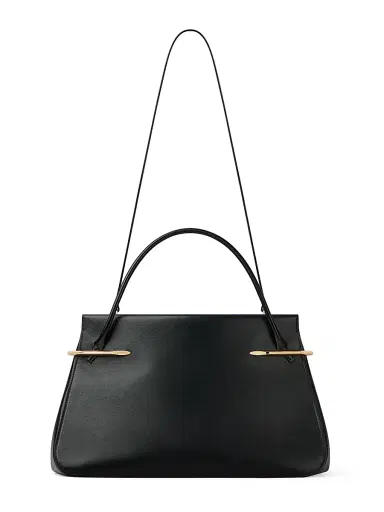 Givenchy Women's Large Pinch Top Handle Bag in Leather - Black | Thumbnail 3 Givenchy Women's Large Pinch Top Handle Bag in Leather - Black | Thumbnail 3