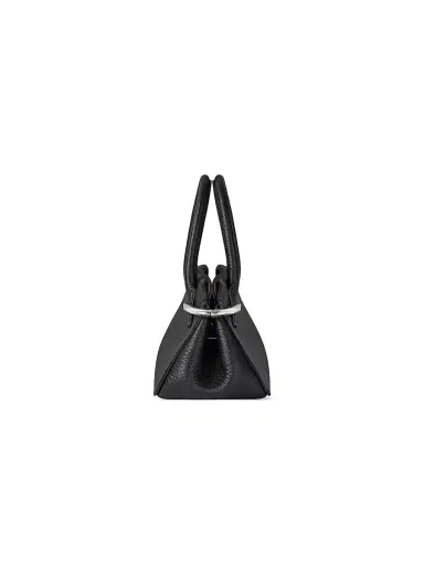 Givenchy Women's Medium Pinch Top Handle Bag in Grained Leather - Black | Thumbnail 4 Givenchy Women's Medium Pinch Top Handle Bag in Grained Leather - Black | Thumbnail 4