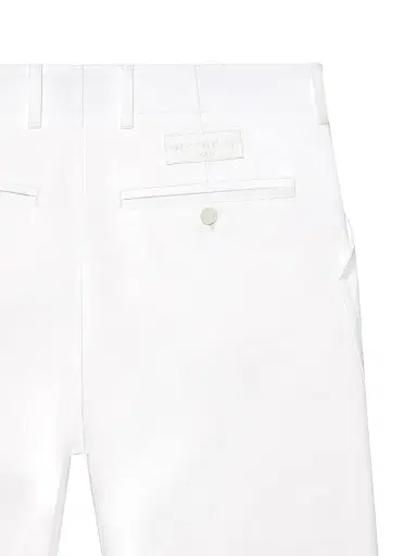 Givenchy Men's Fitted Chino Trousers in Cotton - White - Size 40 | Thumbnail 5 Givenchy Men's Fitted Chino Trousers in Cotton - White - Size 40 | Thumbnail 5
