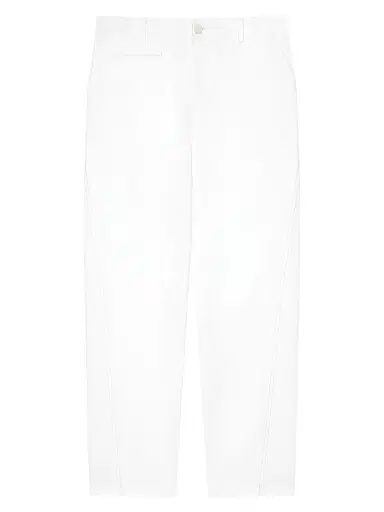 Givenchy Men's Fitted Chino Trousers in Cotton - White - Size 40 | Thumbnail 1 Givenchy Men's Fitted Chino Trousers in Cotton - White - Size 40 | Thumbnail 1