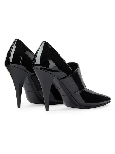 Givenchy Women's Sliced Square Tape Pumps in Patent Leather | Thumbnail 4 Givenchy Women's Sliced Square Tape Pumps in Patent Leather | Thumbnail 4