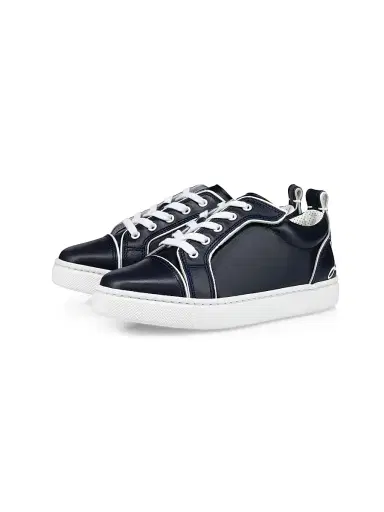 Christian Louboutin Little Kid's & Kid's Funnyto Sneakers - Blue 1.5 (Child) | Thumbnail 2 Christian Louboutin Little Kid's & Kid's Funnyto Sneakers - Blue 1.5 (Child) | Thumbnail 2