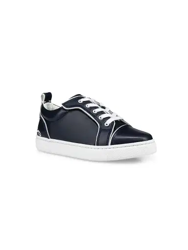 Christian Louboutin Little Kid's & Kid's Funnyto Sneakers - Blue 1.5 (Child) | Thumbnail 1 Christian Louboutin Little Kid's & Kid's Funnyto Sneakers - Blue 1.5 (Child) | Thumbnail 1