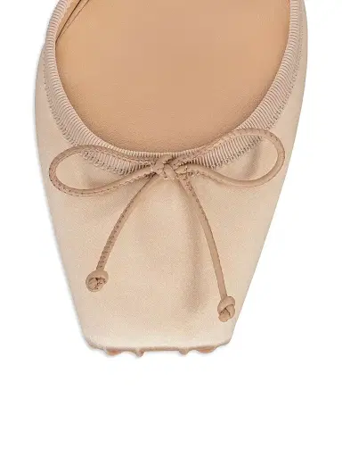 Christian Louboutin Women's Cassia Lace Up 100MM Satin Pumps - Blush | Thumbnail 4 Christian Louboutin Women's Cassia Lace Up 100MM Satin Pumps - Blush | Thumbnail 4