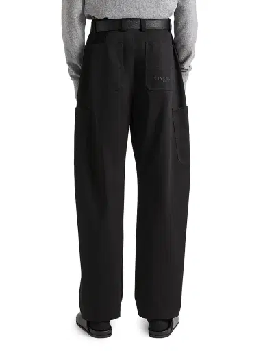 Givenchy Men's Couture Seam Trousers in Cotton - Black | Thumbnail 4 Givenchy Men's Couture Seam Trousers in Cotton - Black | Thumbnail 4