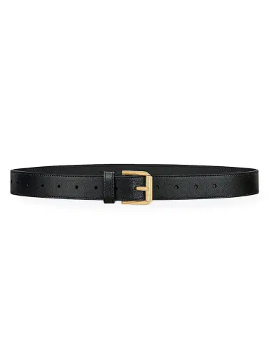 Givenchy Women's Voyou Long Belt in Shiny Leather - Chocolate | Thumbnail 1 Givenchy Women's Voyou Long Belt in Shiny Leather - Chocolate | Thumbnail 1