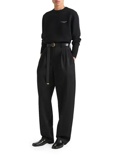 Givenchy Women's Sweater in Wool and Cashmere - Black | Thumbnail 3 Givenchy Women's Sweater in Wool and Cashmere - Black | Thumbnail 3